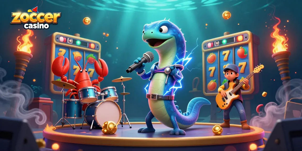 Experience the thrill of zoccer casino with a high-energy underwater stage show featuring unique sea creature performers.